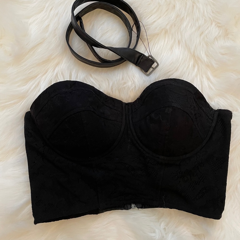 Guess Bustier Strapless Top